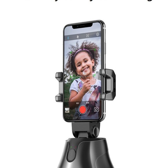 Portable All-in-one Smart Selfie Stick, 360° Rotates Auto Face & Object Tracking - Picture 11 of 12